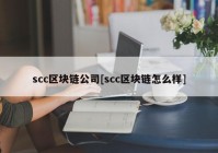 scc区块链公司[scc区块链怎么样]